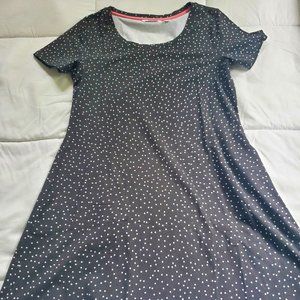 Isaa Mizrahi Polka Dot Swing Dress